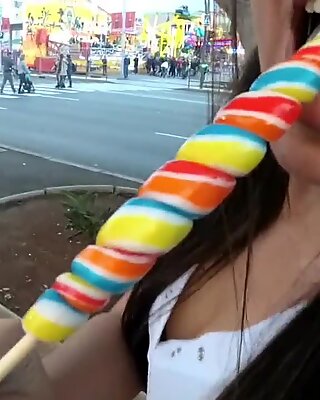 مراهق schoolgirl fuck in جنس فالشارع العام at carnival from tenerife