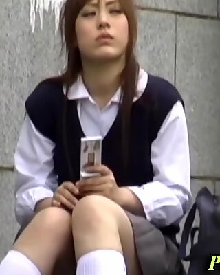 Japanese pissing teen