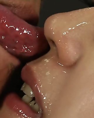 Doctor eating sexy sick girl's snot