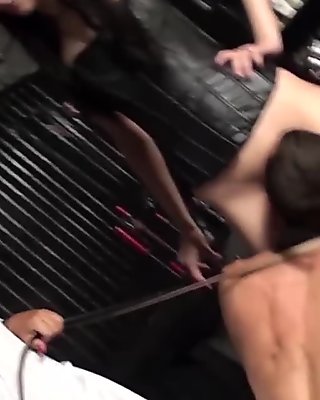 FunMovies Male slave gets a penis punishment