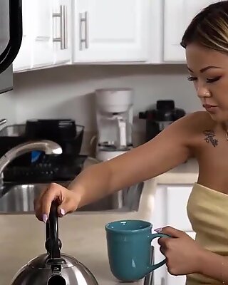 Skinny Asian Teen Fucks Very Good